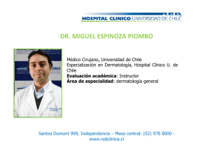 dr. miguel espinoza piombo - Hospital Clínico Universidad de Chile