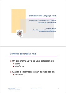 Clases de interfaces - Facultad de Informática