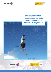 impacto económico y en el empleo del esquí en las