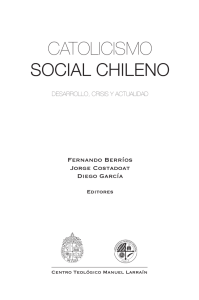 catolicismo social chileno - Ediciones Universidad Alberto Hurtado