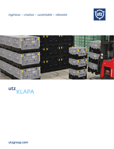 Contenedores plegables KLAPA - Utz USA