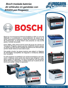 Bosch traslada baterias __ dc