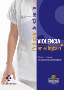 Protocolo de actuación Violencia en el trabajo ( pdf