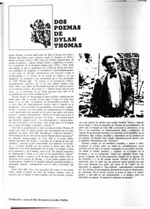 dos poemas de dylan thomas - Revista de la Universidad de México
