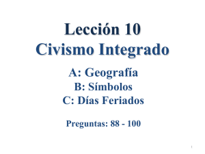 Lección 10 Civismo Integrado