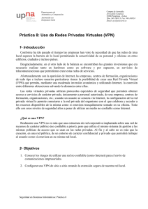 Práctica 8: Uso de Redes Privadas Virtuales (VPN)