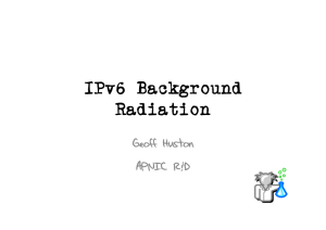 IPv6 Background Radiation - Labs