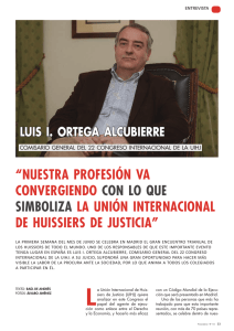 Entrevista - Consejo General de Procuradores de España