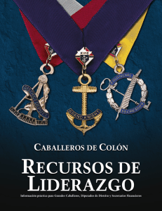 El folleto de Recursos para el Liderazgo de Caballeros de Colón