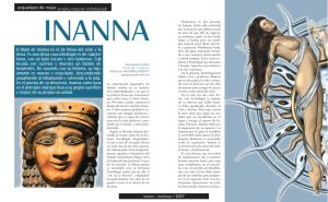 El título de Inanna es el de Diosa del cielo y la tierra. Es una diosa