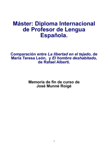 Máster: Diploma Internacional de Profesor de Lengua