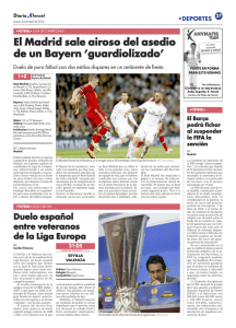 El Madrid sale airoso del asedio de un Bayern `guardiolizado`