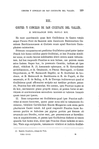 Cortes y concilio de San Cucufate del Vallés, a mediados del siglo XII