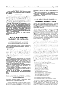 2. autoridades y personal - Boletín Oficial de Cantabria