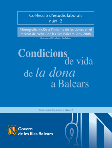Condicions a Balears - Govern de les Illes Balears