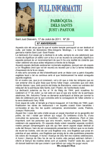 Full Nº29 - Entitats de sant Just Desvern