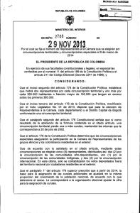 decreto 2788 del 29 de noviembre de 2013