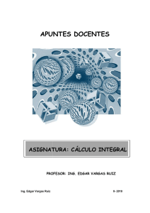 Apuntes fundamento Calculo Integral