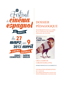Cria cuervos .indd - 24e Festival du Cinéma Espagnol de Nantes