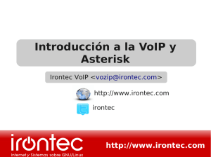 Curso: Introducción a la VoIP y Asterisk