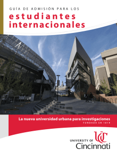 estudiantes internacionales - Undergraduate Admissions, University