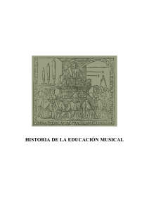 historia de la educación musical - Gredos