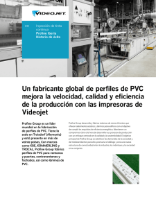 Un fabricante global de perfiles de PVC mejora la velocidad, calidad