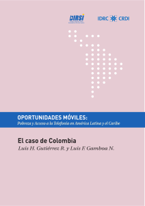 El caso de Colombia