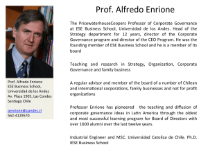 Prof. Alfredo Enrione