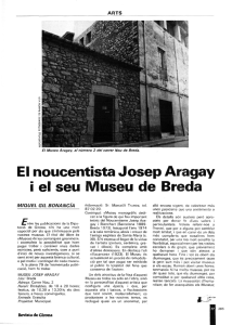 El noucentista Josep Aragay i el seu Museu de Breda