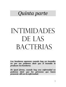 intimidades de las bacterias
