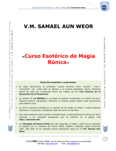 VM SAMAEL AUN WEOR «Curso Esotérico de Magia