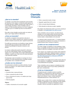Clamidia - HealthLink BC