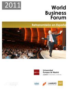 World Business Forum - Universidad Europea