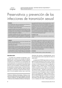 3. Preservativos y prevención de las infecciones de transmisión sexual