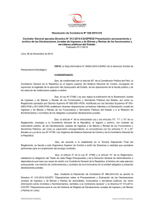 Resolución de Contraloría Nº 328-2015