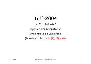 talf, 2004 - Universidad de La Serena