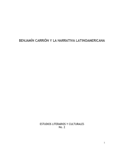 Narrativa latinoamericana - Centro Cultural Benjamín Carrión