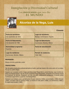 Alcoriza de la Vega, Luis