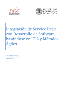 Integración de Service Desk con Desarrollo de Software basándose