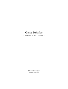 Gatos Suicidas - Eduardo Pávez