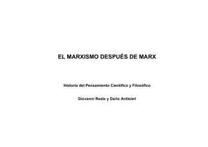 EL MARXISMO DESPUÉS DE MARX