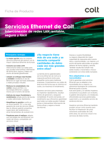 Servicios Ethernet de Colt