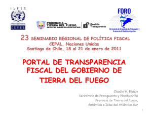 portal de transparencia fiscal del gobierno de tierra del fuego