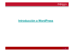 Introducción a WordPress