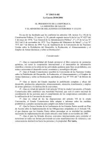 Decreto No. 33015-S-RE