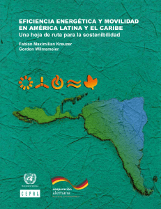 Eficiencia energética y movilidad en América Latina y el Caribe