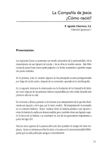 La Compañía de Jesús ¿Cómo nació?