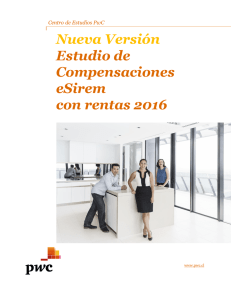 Estudio de Compensaciones eSirem con rentas 2016
