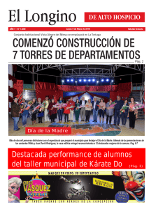COMENZÓ CONSTRUCCIÓN DE 7 TORRES DE DEPARTAMENTOS